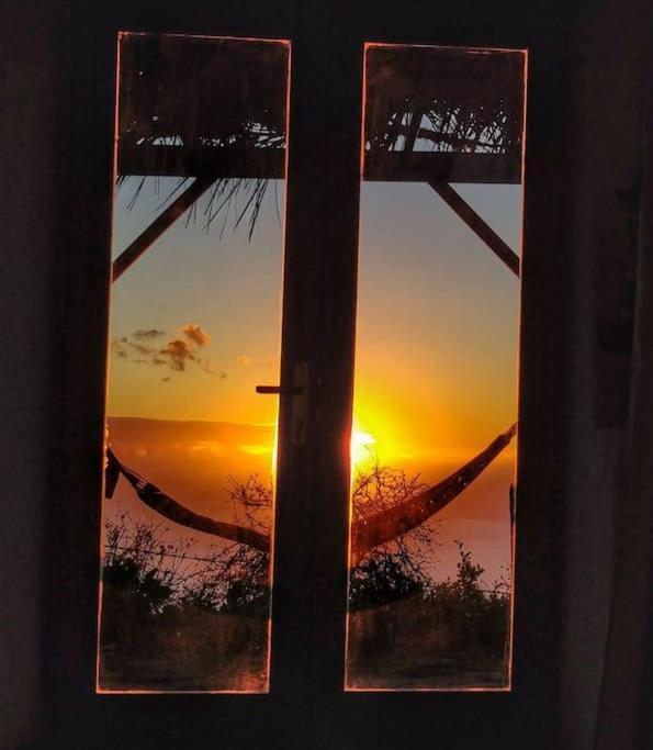 Villa Casita En El Campo Con Vista Al Oceano Tijarafe Esterno foto