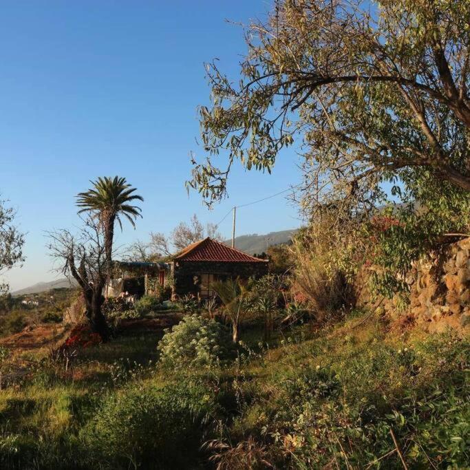 Villa Casita En El Campo Con Vista Al Oceano Tijarafe Esterno foto