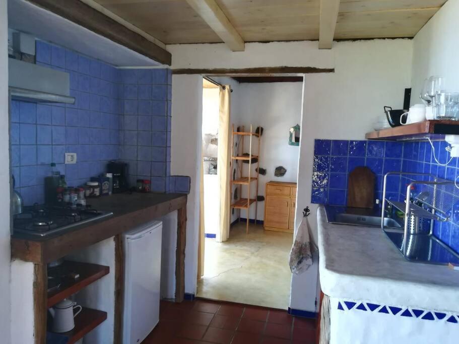 Villa Casita En El Campo Con Vista Al Oceano Tijarafe Esterno foto