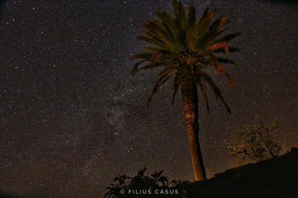 Villa Casita En El Campo Con Vista Al Oceano Tijarafe Esterno foto